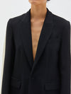 two tone longerline blazer