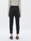 dble jsy contrast tapered pant