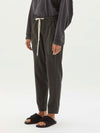 dble jsy contrast tapered pant