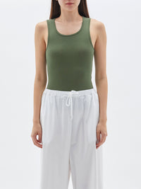 layering superfine rib tank