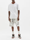 cracked fleece lo slung short