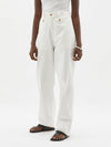 brushed cotton utility pant