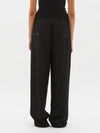 twill relaxed pull on pant