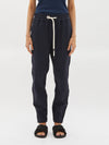 stretch twill track pant