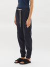 stretch twill track pant