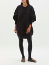 batwing fleece sweater dress