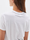 bassike slim fit classic t.shirt in white