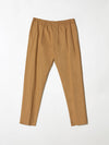 bassike brushed cotton pant in tan