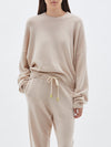 bassike oversized cashmere knit in stone