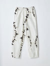 splatter cotton gusset pant