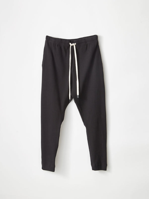 panelled slouch rib pant