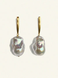 Baroque Pearl Earring