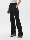 viscose crepe split hem pant