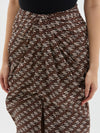 knotted wrap skirt