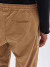 bassike brushed cotton pant in tan