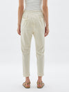 dble jsy contrast tapered pant