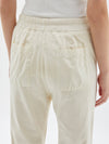 dble jsy contrast tapered pant