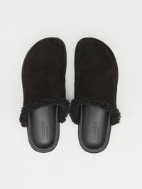 shearling lined slipper