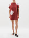classic vintage radial dye dress