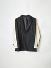 two tone longerline blazer